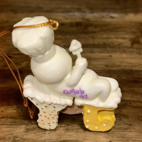 VTG 1997 The Pillsbury Co. Doughboy Christmas Holiday Tree Hanging Ornament JOY - Picture 10 of 10